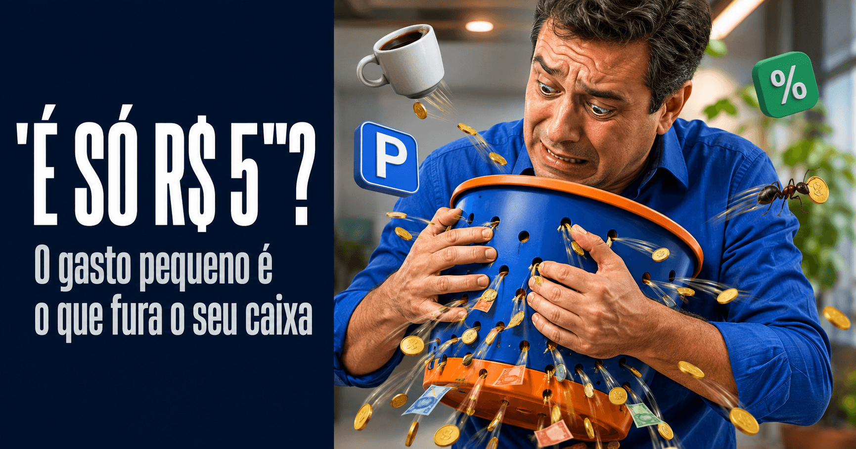 Como quebrar a barreira de lançar todo gasto (inclusive o cafezinho)