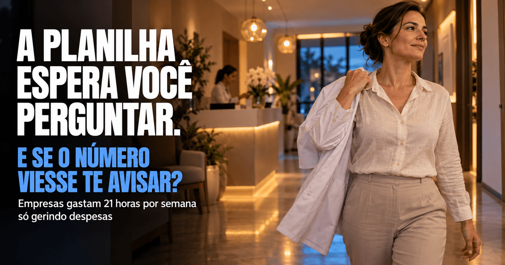 A grande vantagem de sair da planilha: o número passa a te procurar