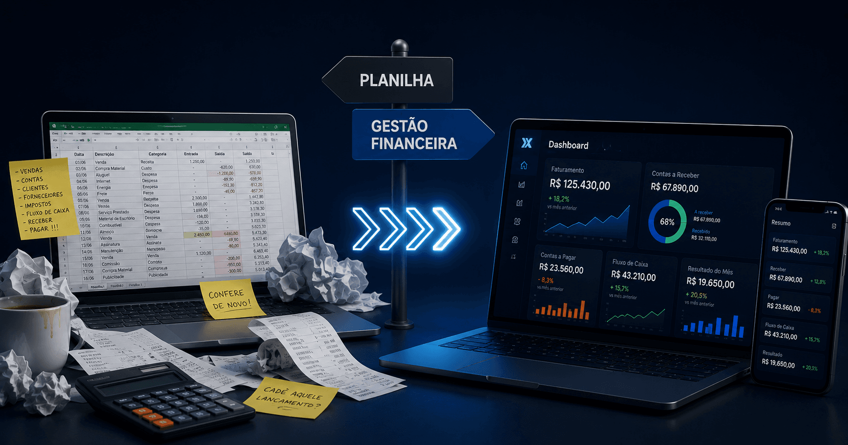 Planilha ou sistema de gestão financeira? 7 sinais de que você já passou da hora