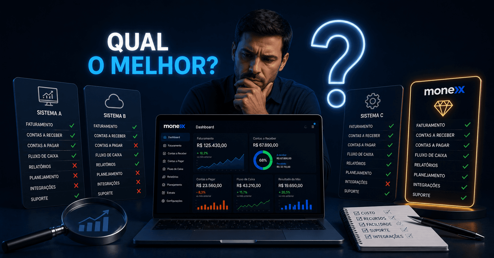 Como saber qual o melhor sistema de gestão financeira pro meu negócio?