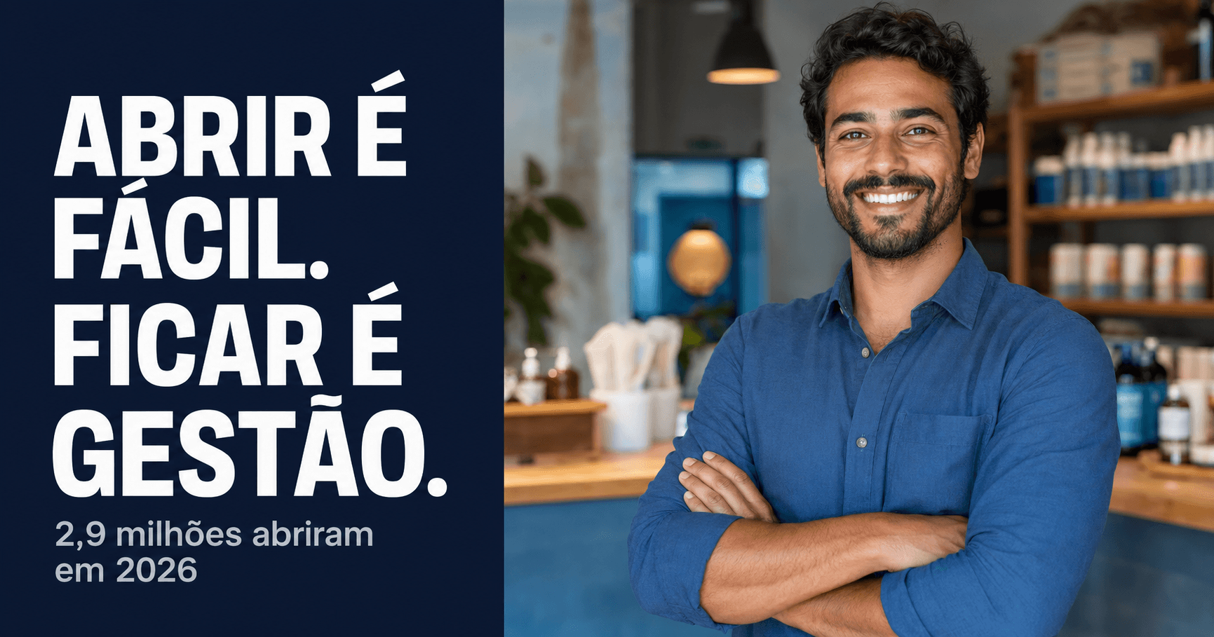 2,9 milhões de empresas abertas em 2026: a novidade que ninguém está comentando